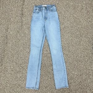 Abercrombie ultra high rise 90ms straight -slim